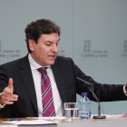 El portavoz de la Junta y consejero de Economía y Hacienda de la Junta de Castilla y León, Carlos Fernández Carriedo.- ICAL