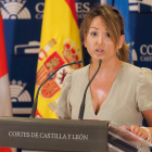 La portavoz adjunta del Grupo Parlamentario Socialista en las Cortes de Castilla y León, Patricia Gómez- ICAL