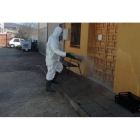 La Diputación de palencia lleva a cabo labores de desinfección en Residencias de Mayores de la provincia.- DIPUTACIÓN DE PALENCIA