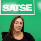 Mercedes Gago elegida de nuevo como la  secretaria autonómica de Satse de Castilla y León. -ICAL