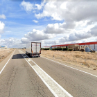 Polígono ‘Escaparate’ de Medina del Campo, en la salida de la CL-602 en dirección a Olmedo, una de las principales zonas industriales del eje. R. G: GGL SW