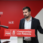 El secretario general del PSOE de Castilla y León interviene presencialmente en el Comité Provincial del partido de Palencia. | ICAL