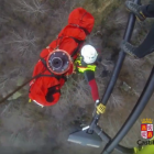 Rescate a un montañero en Burgos. 112