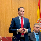 Daniel García toma posesión del cargo de alcalde de San Esteban de Gormaz (Soria). -ICAL.