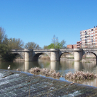 Río Carrión, a su paso por Palencia en una imagen de archivo. E. M.