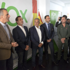 Inauguración de la sede de Vox Salamanca en septiembre de 2019 con Javier Ortega Smith.- ICAL