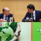 Juan Carlos Suárez-Quiñones en entrega las distinciones a las empresas de Castilla y León que han implantado distintas medidas medioambientales.- ICAL