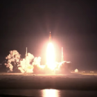 Lanzamiento de un cohete espacial.- AGENCIA ESPACIAL EUROPEA