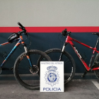 Bicicletas robadas recuperadas por la Policía Nacional de Palencia.- ICAL