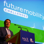 El presidente de la Junta, Alfonso Fernández Mañueco, interviene en foro 'Future Mobility Challenges'.- ICAL