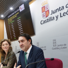 El consejero de Medio Ambiente, Vivienda y Ordenación del Territorio, Juan Carlos Suárez-Quiñones, presenta los datos de la resolución de la convocatoria de ayudas al alquiler del año 2022. ICAL