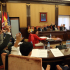 Pleno del Ayuntamiento de León celebrado este viernes.- E. PRESS