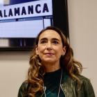 La gerente del Hospital de Salamanca, Carmen Rodríguez, en una imagen de archivo de este año. ICAL