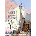 Cartel del Encuentro Internacional de Artes de Calle en Aguilar de Campoo, Palencia.- ICAL