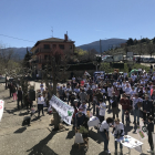 Concentración en Cerezo de Abajo en contra del proyecto de mina a cielo abierto que la empresa Erimsa ha propuesto en sus terrenos. -ICAL