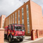 Labores de desinfección de la UME en la residencia Los Royales en Soria durante la pandemia. - ICAL