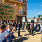 Concentración en Faramontanos de Tábara (Zamora) contra las macrogranjas de porcino.- ICAL