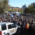 Asistentes a la manifestación del 13 de noviembre en Madrid. L. FUENTE