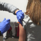 Vacunación a niños en Castilla y León. E.M.