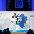 Fernández Mañueco en el congreso provincial del PP de Soria.- ICAL