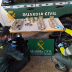 Sustancias incautadas a un conductor en Arcos de Jalón (Soria). - SUBDELEGACIÓN DEL GOBIERNO