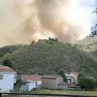 Incendio en Boca de Huérgano (León).- JCYL