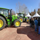 Feria de maquinaria agrícola en la localidad leonesa de Valencia de Don Juan en una pasada edición. ICAL