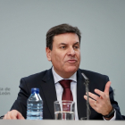 El consejero de Economía y Hacienda y portavoz de la Junta de Castilla y León, Carlos Fernández Carriedo.- ICAL