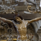 Cristo de la agonía redentora en la catedral de Salamanca. -ICAL