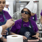 El CIFP La Merced acoge la jornada ‘Cocinar a ciegas’ desarrollado por la ONCE. Concha Ortega / ICAL .