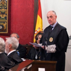 Javier García Encinar, el día de su toma de posesión.- ICAL