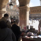 Feria del Libro en Salamanca, en una imagen del archivo.