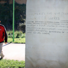 Vandalizan el monumento en homenaje a los fusilados del franquismo en el Campo de Tiro de Puente Castro en León