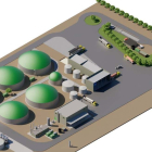 Recreación de la futura planta de Genia Bioenergy en León