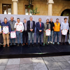 El presidente y el vicepresidente de la Diputación de León encabezan la entrega de los III Premios Pisado a los vinos de la DO El Bierzo y DO León