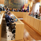 Imagen del pleno ordinario de la Diputación de León que acoge el debate sobre la moción pro autonomía