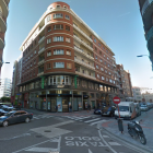 Unas calles del centro de Palencia