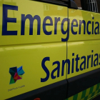 Ambulancia de Emergencias Sanitarias de Castilla y León.