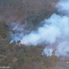 Incendio en el municipio abulense de San Esteban del Valle.