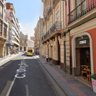 Calle Don Sancho en Palencia