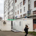 Imagen de los barracones del centro de salud García Lorca