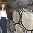 Isabel Rodero en la bodega Dominio del Águila. ICAL