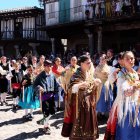 Ofertorio y bailes en la festividad de la Virgen de la Asunción en La Alberca.