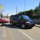 Conducción temeraria que provoca un accidente en Sahagún