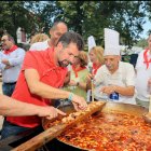 El secretario general del PSOECyL, Luis Tudanca, en la Judiada de La Granja.