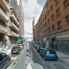 Calle Ciudad Jardín, en Miranda de Ebro (Burgos)