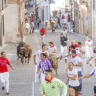 Precioso encierro en su parte urbana con novillos de la ganadería Núñez del Cuvillo