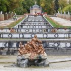 Patrimonio Nacional inicia la restauración de la fuente de La Cascada del Palacio Real de La Granja