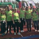 La vicepresidenta de la Junta en la carrera contra el cáncer.