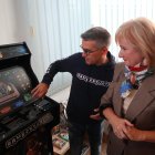 La consejera de Industria, Comercio y Empleo, Leticia García, se reúne con la Asociación de la Industria del Videojuego de Castilla y León, y visita las instalaciones de Gamez Studio.